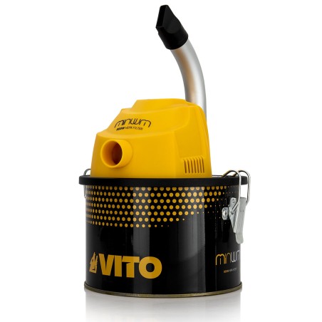 Aspirateur de cendres 800W 4Litres Filtre HEPA VITO