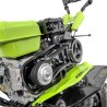 Motoculteur à essence Moteur 4T 212 Cm3 7CV 5200W + Jeu de FRAISES + Butteur VITO