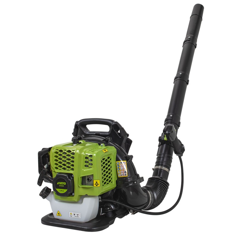 Souffleur Professionnel à Moteur thermique 52Cm3 2CV Bretelles dorsales réglables VITO
