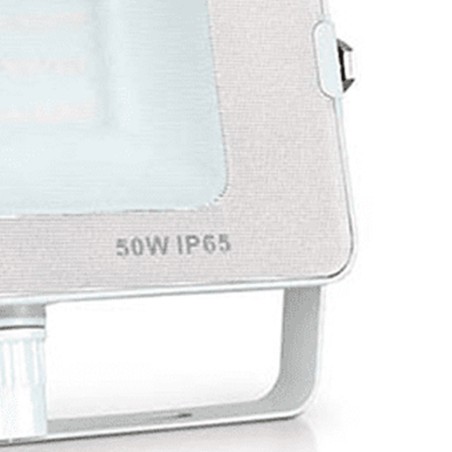 Projecteur LED spot blanc 20W SMD 1600Lm Blanc chaud 3000K 230V Extérieur/Intérieur IP65 Chantier Travaux ASLO
