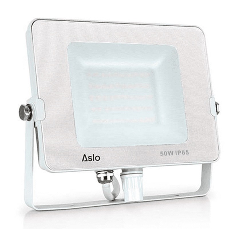 Projecteur LED Spot blanc 20W SMD 1600Lm Blanc neutre 4000K 230V Extérieur/Intérieur IP65 ASLO