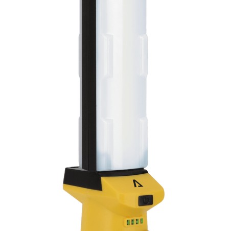 Lampe de travail LED portable 20W 6 fonctions 1500Lm Portée 53m 6000K Base aimantée IP22 ASLO