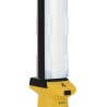 Lampe de travail LED portable 20W 6 fonctions 1500Lm Portée 53m 6000K Base aimantée IP22 ASLO