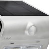 Projecteur Led Mural Solaire 14 x 10.9 x 21.2 cm GRIS Détecteur de mouvements 3.2W 400 Lm ASLO