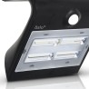 Projecteur Led Mural Solaire NOIR Détecteur de mouvements 3.2W 400 Lm ASLO