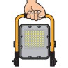 Projecteur LED rechargeable 30W 1200Lm 6000K Extérieur/Intérieur 3 modes Autonomie 4-12h ASLO