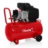Compresseur d'air 50L 8 bar 115 PSI Silencieux 2CV 1.5KW + Kit 5 accessoires air comprimé ITOOLS