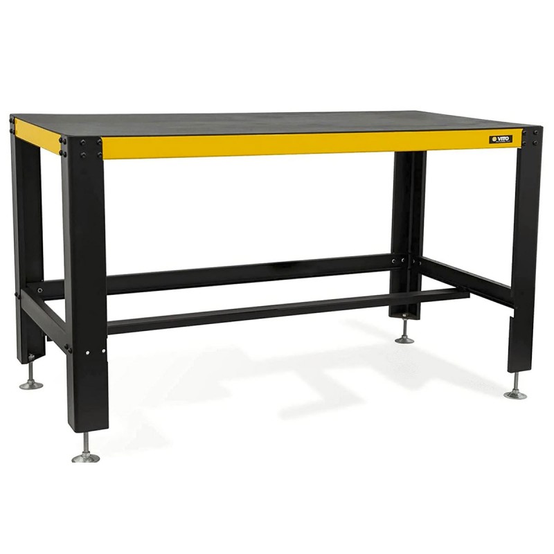 Etabli de bricolage Professionnel Robuste Acier / ABS 4 pieds réglables Charge max 2000 kg VITO