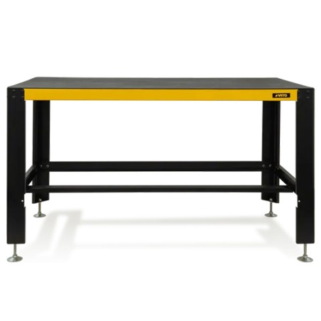 Etabli de bricolage Professionnel Robuste Acier / ABS 4 pieds réglables Charge max 2000 kg VITO