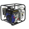 Pompe à eau Motopompe thermique 54m3/h Moteur Essence 4T OHV 6.5CV 196Cm3 Raccords 75mm Inondations Caves Piscines GOODYEAR