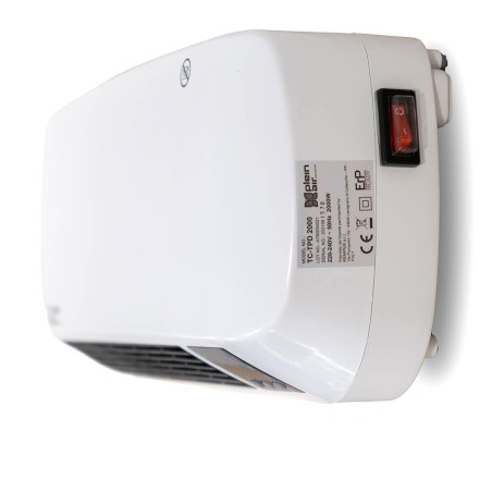 Chauffage électrique céramique Mural convecteur 2000W PTC  ERP PLEIN AIR