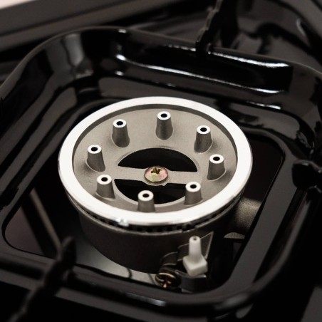 Barbecue à gaz et Réchaud gaz 2200W Piezo + 4 cartouches gaz Camping Cuisine Exterieure