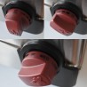 Four à pizza à gaz 4800W Cuisson pierre réfractaire 250 à 400°C Spatule Incluse KEMPER