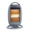 Petit chauffage d'appoint 1200W - Chauffage Infrarouge Portable 3 puissances, Oscillant, Sécurité Anti-Basculement INTEC