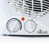 Chauffage électrique 2000W Radiateur Soufflant Climatiseur Portable Blanc Thermostat 5 à 35°C  NIKLAS