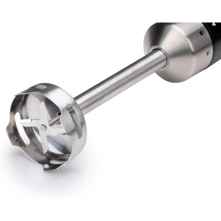 Mixeur plongeant Inox avec hachoir 1000W 2 Vitesses + Turbo Fouet ALPINA