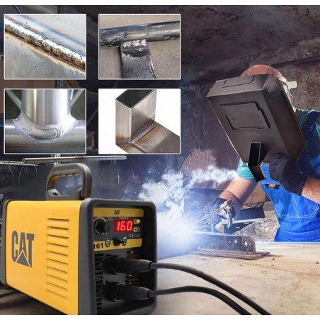 Poste à souder inverter 160 Ampères MMA Electrodes basiques rutiles inox fonte et cellulosiques Professionnel CAT