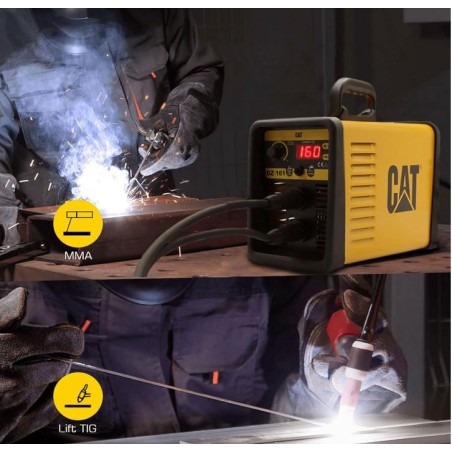Poste à souder inverter 160 Ampères MMA Electrodes basiques rutiles inox fonte et cellulosiques Professionnel CAT