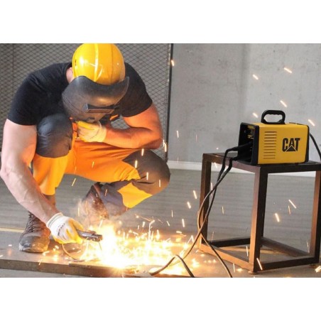 Poste à souder inverter 140A MMA ARC Caterpillar Electrodes basiques rutiles inox fonte et cellulosiques Professionnel