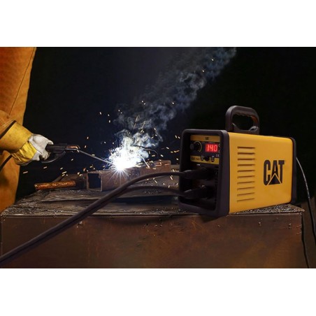 Poste à souder inverter 140A MMA ARC Caterpillar Electrodes basiques rutiles inox fonte et cellulosiques Professionnel