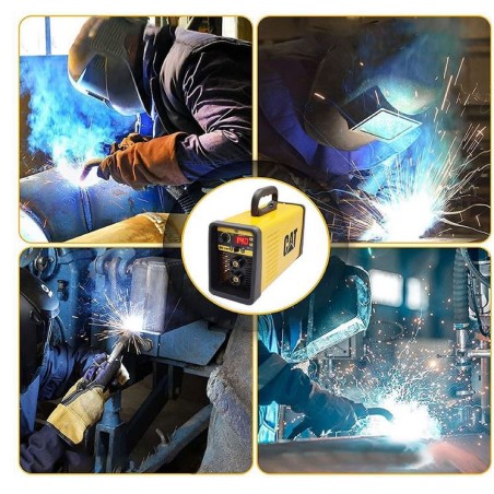 Poste à souder inverter 140A MMA ARC Caterpillar Electrodes basiques rutiles inox fonte et cellulosiques Professionnel