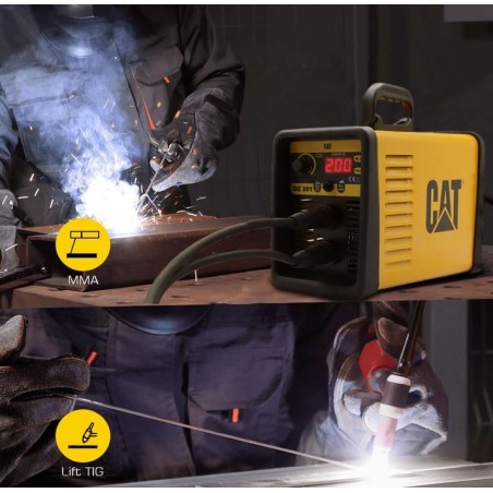 Poste à souder inverter 200 Ampères MMA Electrodes basiques rutiles inox fonte et cellulosiques Professionnel CAT