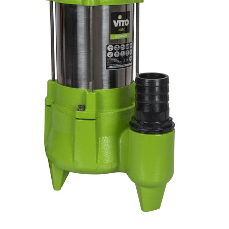 Pompe d'évacuation 750W Regards Eaux usées Pompe de relevage Inox VITO