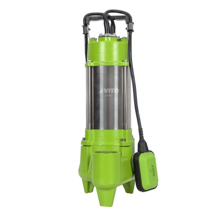 Pompe de relevage Eaux usées 1500W Egouts Caves Innondées Acier Inoxydable VITO