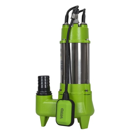 Pompe de relevage Eaux usées 1500W Egouts Caves Innondées Acier Inoxydable VITO