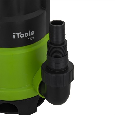 Pompe de relevage Eaux usées 400W Débit  8000L/h - câble 10m ITOOLS