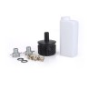Motopompe thermique 1.5CV 43 cm3 6500 L/h Kit complet 10m Tuyaux évacuation et Aspiration VITO