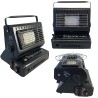 Chauffage d'appoint à gaz 1300 W Camping Caravane Radiateur puissant + 28 Cartouches de Gaz extérieur 250gr NIKLAS