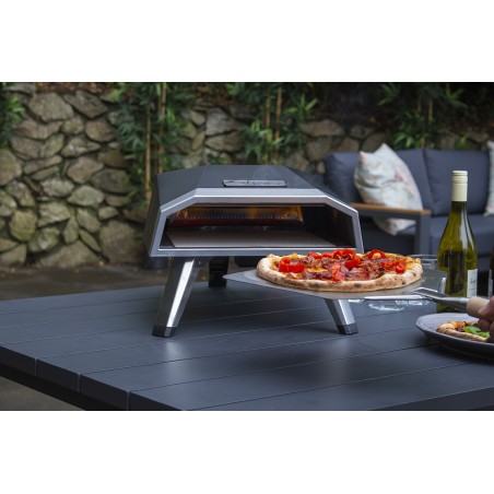 Four à pizza gaz + Pelle à pizza incluse Four pizza portatif Four à pizza exterieur Cuisson 450°C 3 min Piezo