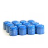 Pack 12 cartouches gaz camping 190g VITO bouteille gaz butane perçable sécurité stop-gaz TUV