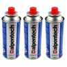Pack de 3 Cartouches de gaz 250g butane Camping Butane ALPENTECH