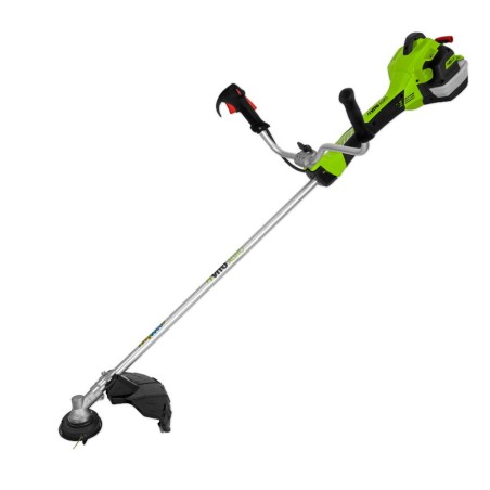 Debroussailleuse thermique 47Cm3 Moteur 2T 2.7CV + Bobine  avec fil + lame 3 dents + Harnais VITO