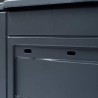 Composteur de jardin 260 Litres Noir Dim 60 x 60 x 73 cm Déchets divers TOOMAX