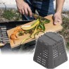 Composteur de jardin 740 Litres 93,3 X 93,3 X H113 cm KOMPOBOX BRIXO