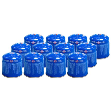 Pack 12 cartouches gaz camping 190g VITO bouteille gaz butane perçable sécurité stop-gaz TUV