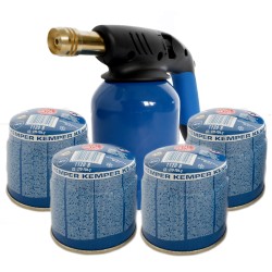 Lampe a souder gaz + 4...