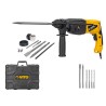 Marteau perforateur 850W SDS-Plus 2.75 Joules 3 Forets + 2 Burins VITO