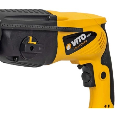 Marteau perforateur 850W SDS-Plus 2.75 Joules 3 Forets + 2 Burins VITO