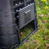 Composteur de jardin 740 Litres 93,3 X 93,3 X H113 cm KOMPOBOX BRIXO