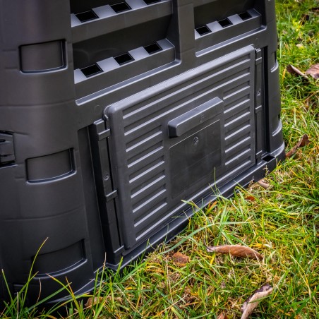 Composteur de jardin 740 Litres 93,3 X 93,3 X H113 cm KOMPOBOX BRIXO