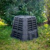 Composteur de jardin 480 Litres 93,3 x 93,3 x H80 cm KOMPOBOX BRIXO