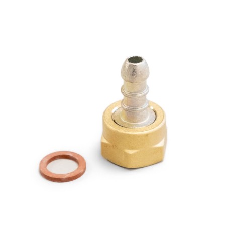 Kit connexion gaz tuyau + adaptateur tétine + raccords pour réchauds et barbecues à gaz