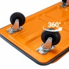 Chariot de manutention pliable 62x48 cm Charge 150 kg BRIXO