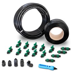 Kit d'irrigation 115m Tuyau...