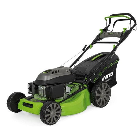 Tondeuse à gazon Autotractée 6,5 CV Pelouses 2000m2 Mulching Bac 65L VITO