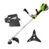 Debroussailleuse thermique 47Cm3 Moteur 2T 2.7CV + Bobine  avec fil + lame 3 dents + Harnais VITO